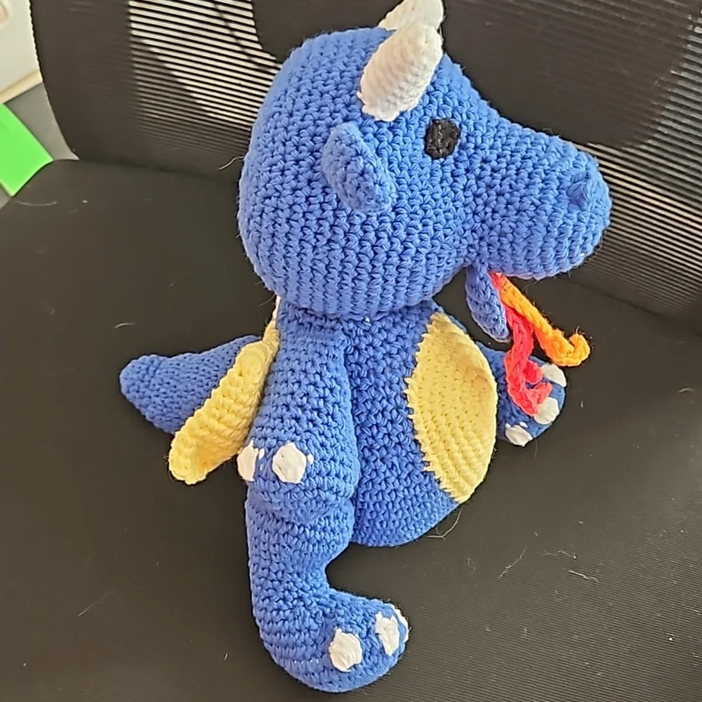 Crochet Dragon - Picture 6 of 7